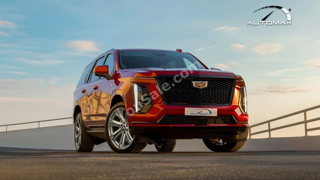 Cadillac  Escalade  Platinum  2025  Automatic  0 km  8 Cylinder  FWD  SUV  Red  Gasoline