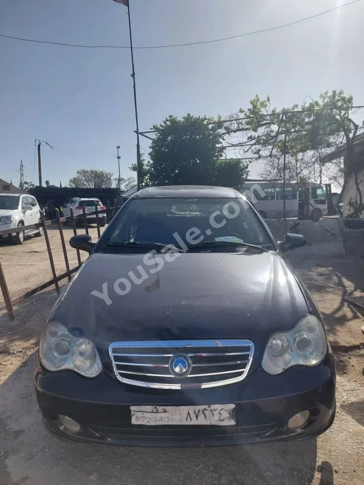 Geely  Ck-1  MR7151A  2005  Manual  260,000 km  4 Cylinder  FWD  Sedan  Black  Gasoline