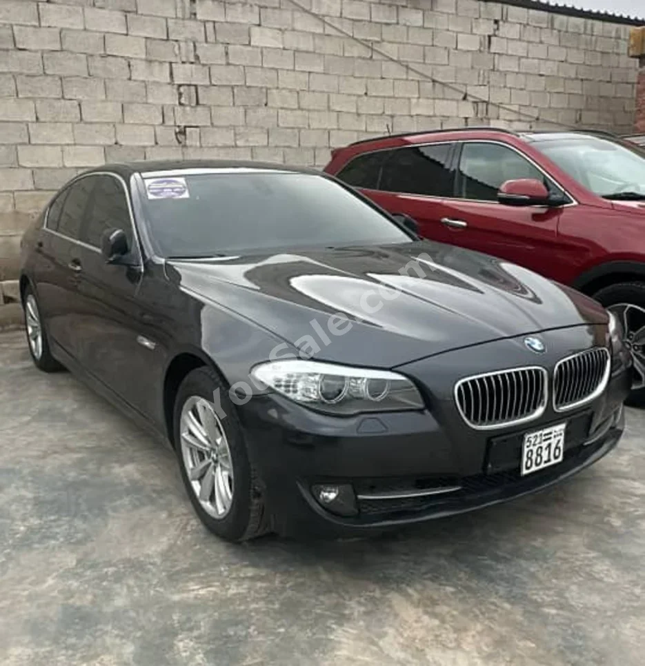 BMW 5-Series 520i 2012 Automatic 170,000 km 4 Cylinder RWD Sedan Black Diesel