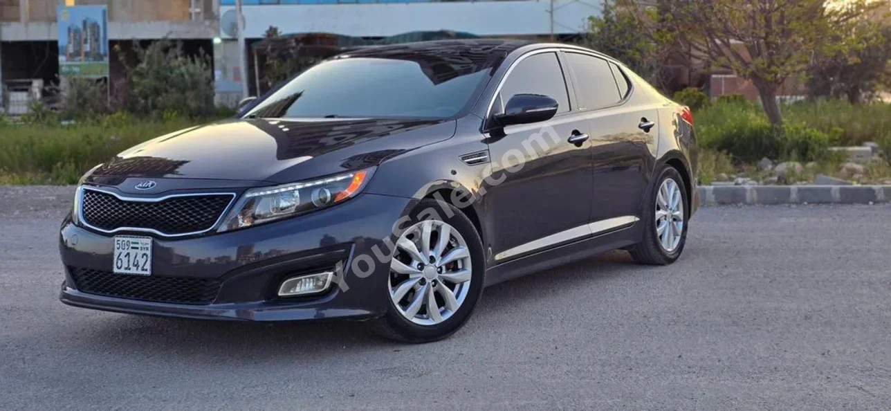 Kia Optima 2015 Automatic 100,000 km 4 Cylinder FWD Sedan Gray Gasoline