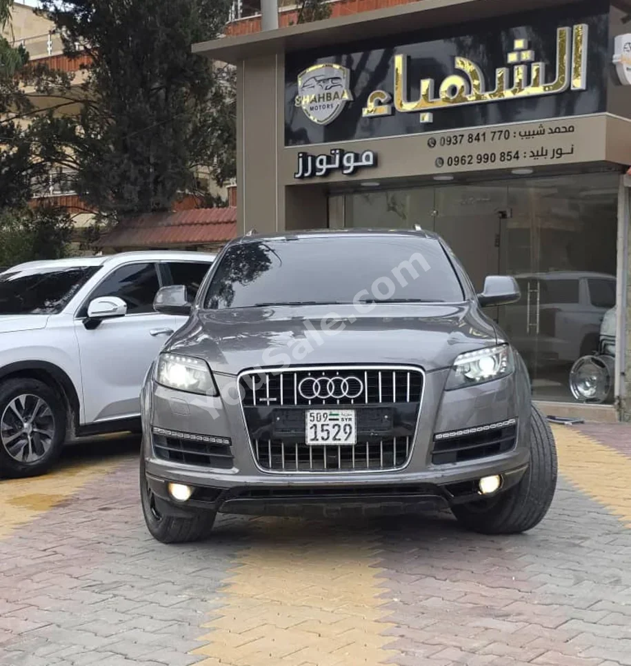 Audi Q7 35 TFSI Quattro 2014 Automatic 116,000 km 4 Cylinder 4WD SUV Gray Gasoline
