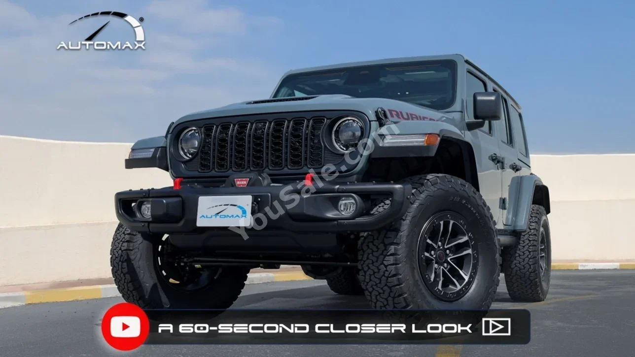 Jeep  Wrangler  Rubicon  2026  Automatic  0 km  6 Cylinder  4WD  SUV  Gray  Gasoline