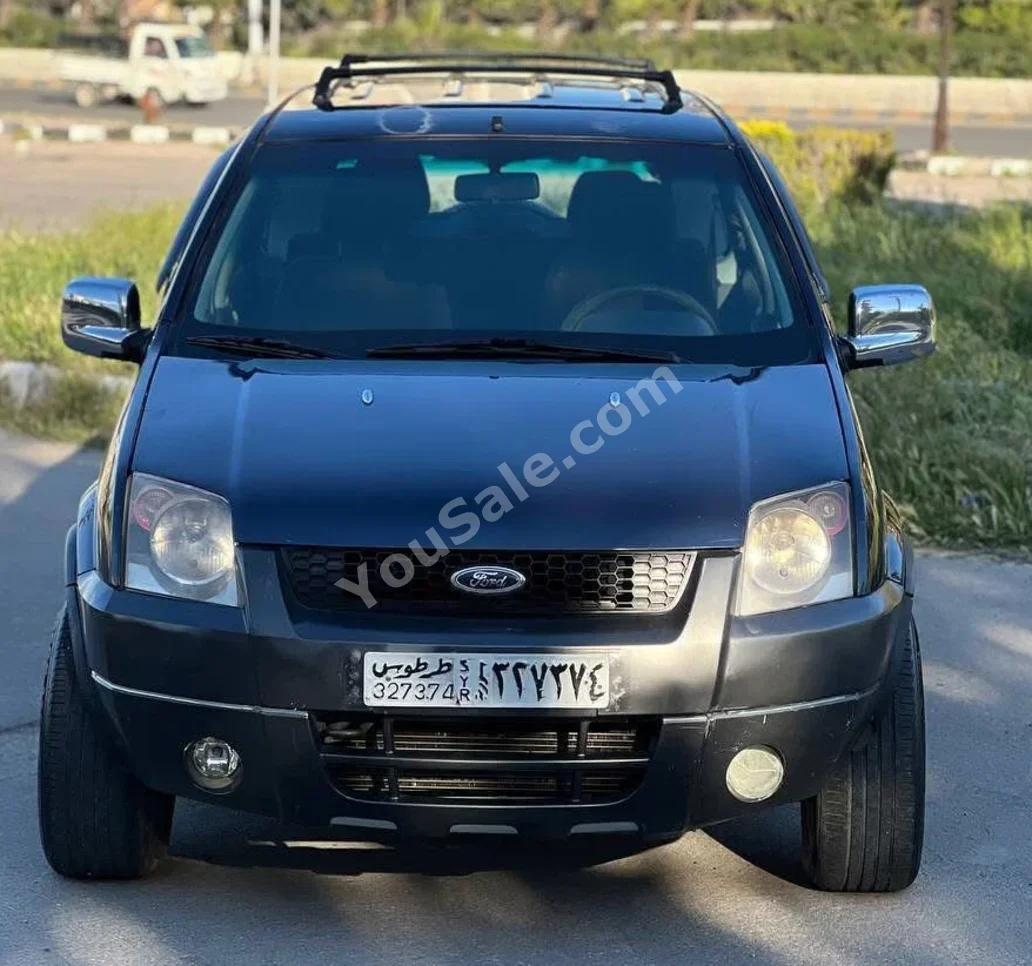 Ford  Eco Sport  2007  Manual  135,000 km  4 Cylinder  FWD  SUV  Black  Gasoline