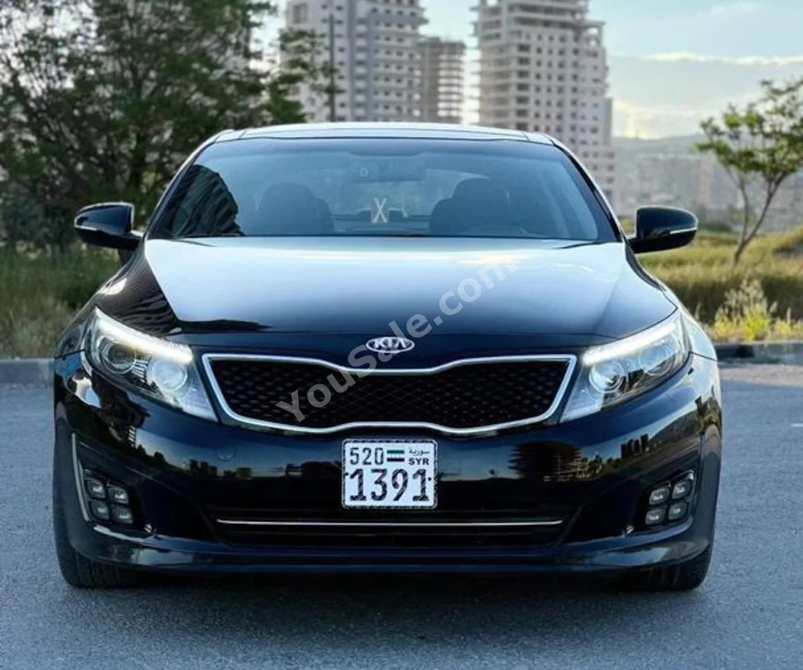 Kia Optima 2014 Automatic 116,000 km 4 Cylinder FWD Sedan Black Gasoline
