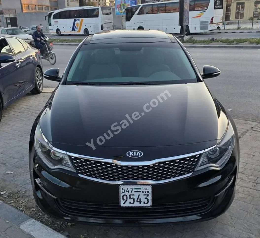 Kia Optima 2016 Automatic 177,000 km 4 Cylinder FWD Sedan Black Gasoline