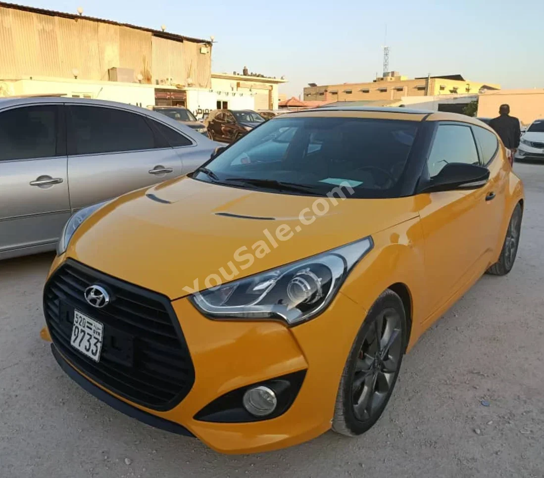 هيونداي فيلوستير 2013 اتوماتيك 125,000 كم 4 سلندر دفع أمامي كوبيه \ سبورت أصفر بنزين