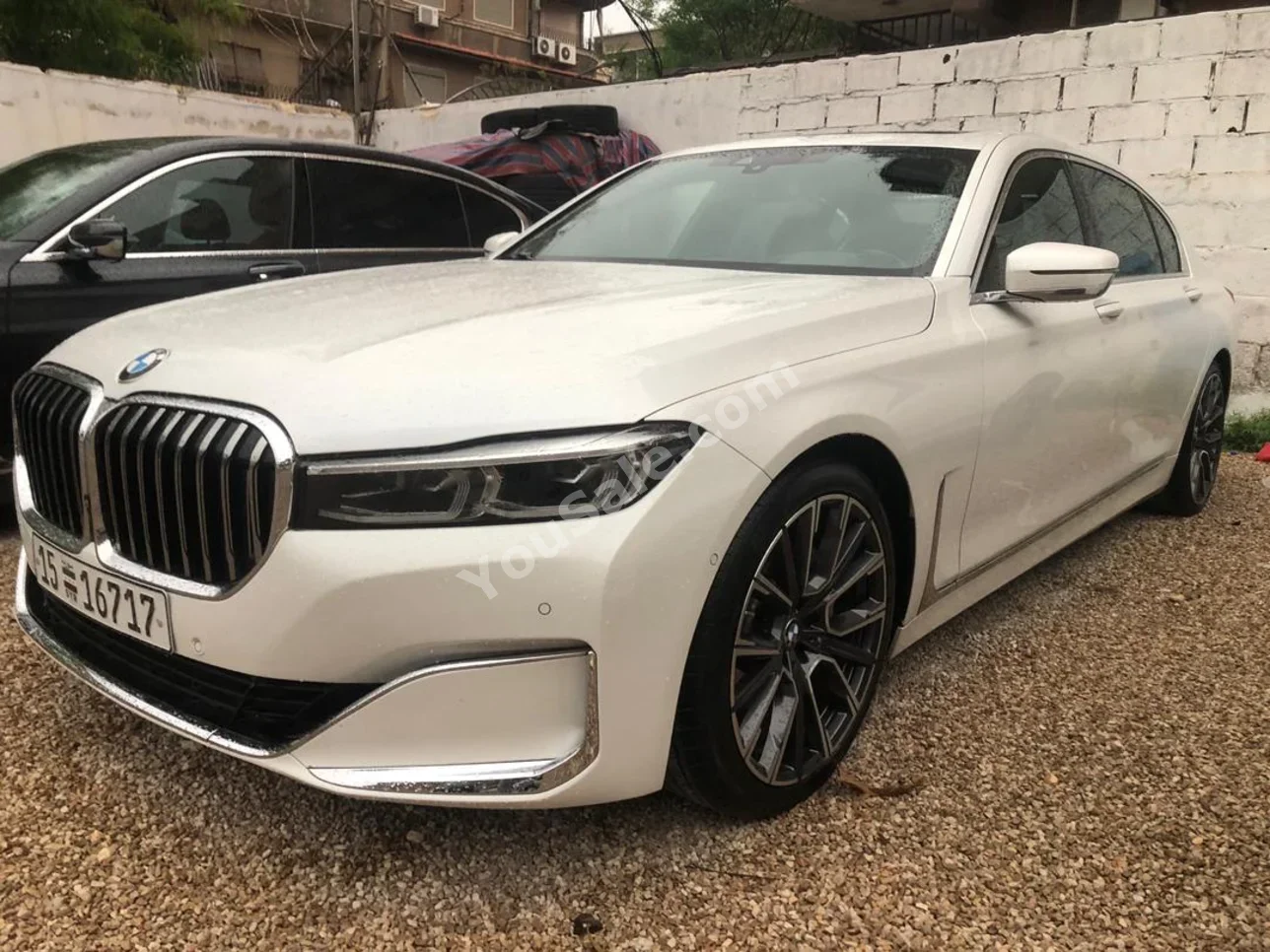 BMW 7-Series 740 Li 2021 Automatic 55,000 km 6 Cylinder RWD Sedan White Gasoline