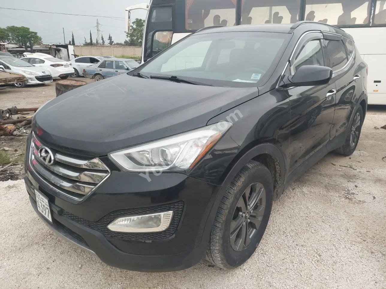 Hyundai Santa Fe 2013 Automatic 134,000 km 4 Cylinder FWD SUV Black Gasoline