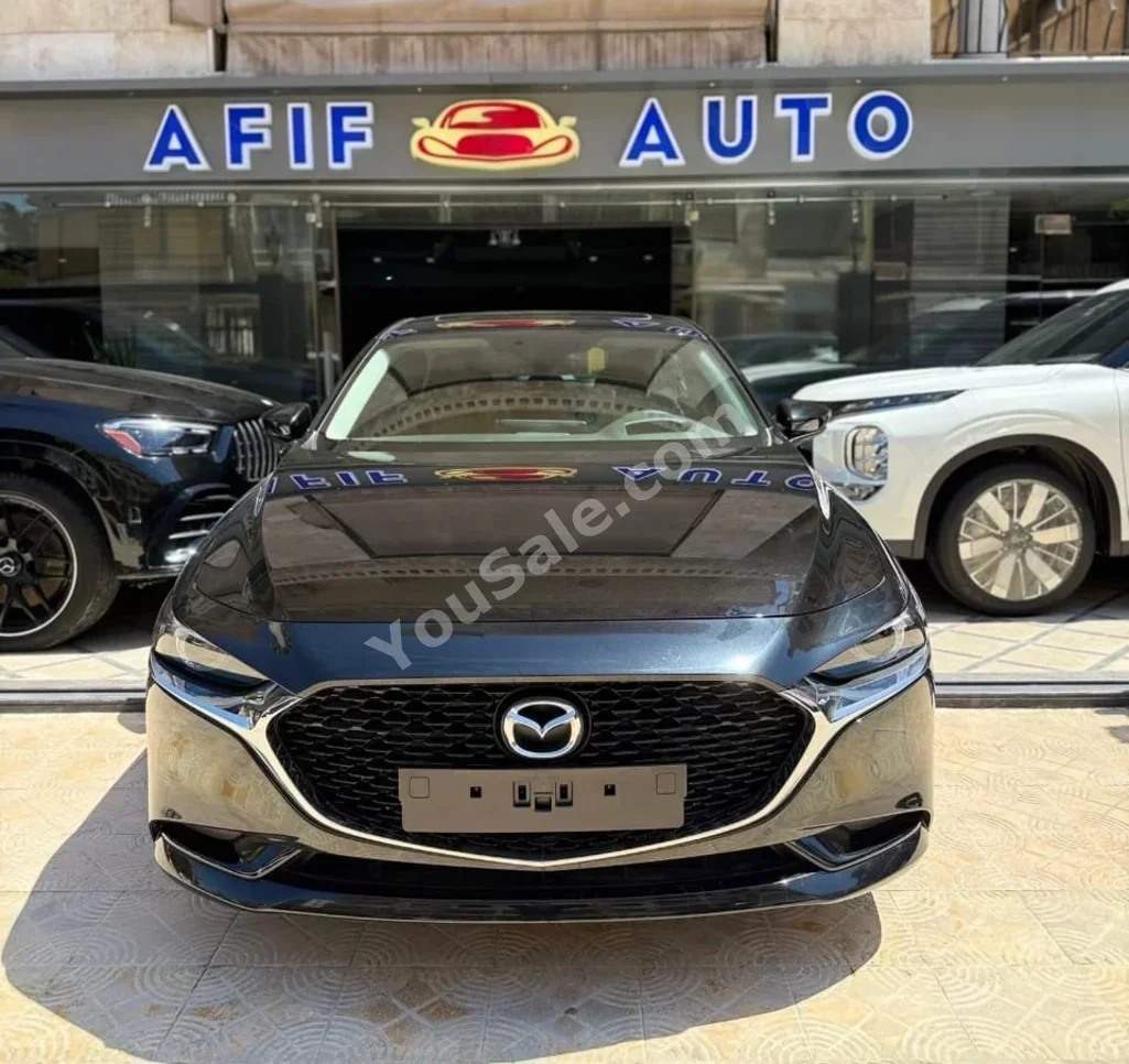 مازدا مازدا 3 2026 اتوماتيك 0 كم 4 سلندر دفع أمامي سيدان أسود بنزين