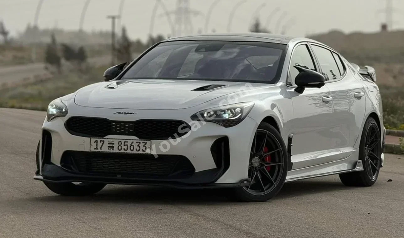 Kia STINGER 2022 Automatic 100,000 km 6 Cylinder FWD Sedan White Gasoline