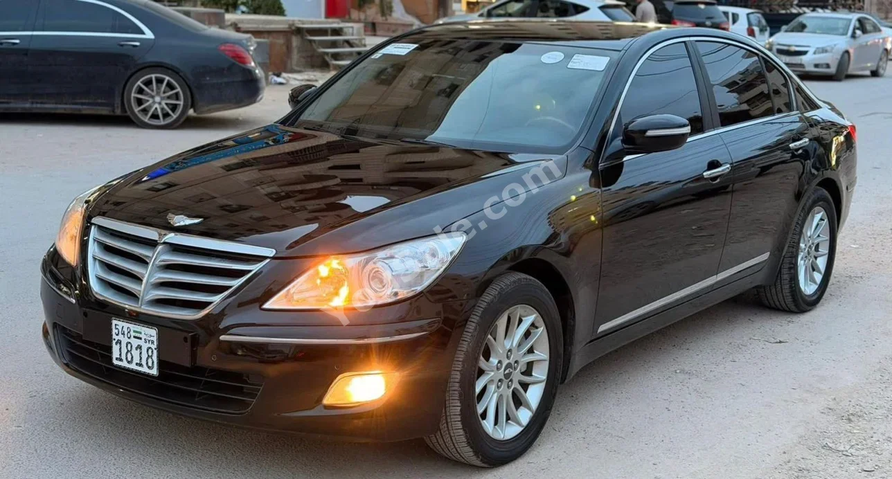 Hyundai Genesis 2011 Automatic 88,000 km 6 Cylinder FWD Sedan Black Gasoline