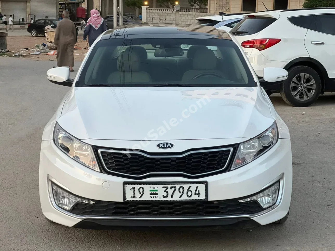 Kia Optima 2013 Automatic 174,000 km 4 Cylinder FWD Sedan White Gasoline