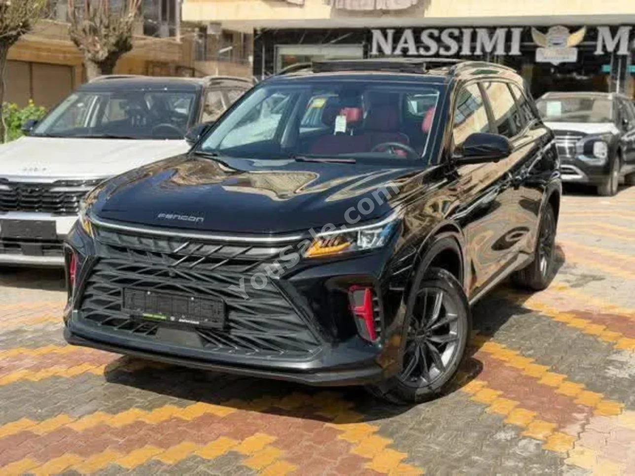 دونغ فنج  فينغون  600  2024  اتوماتيك  0 كم  4 سلندر  دفع أمامي  اس يو في  أسود  بنزين