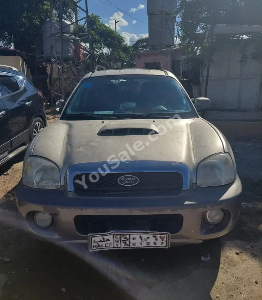 هيونداي  سانتا في  2001  اتوماتيك  415,000 كم  4 سلندر  دفع أمامي  اس يو في  فضي  ديزل