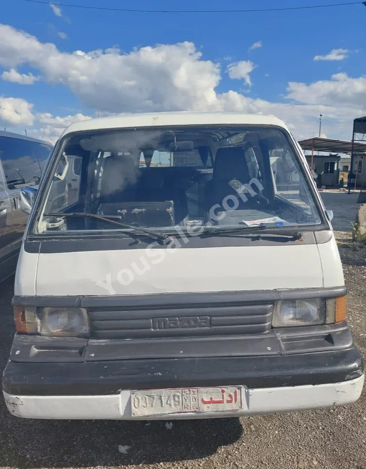 مازدا  فان  1994  عادي  520,000 كم  4 سلندر  دفع خلفي  فان \ باص  أبيض  ديزل