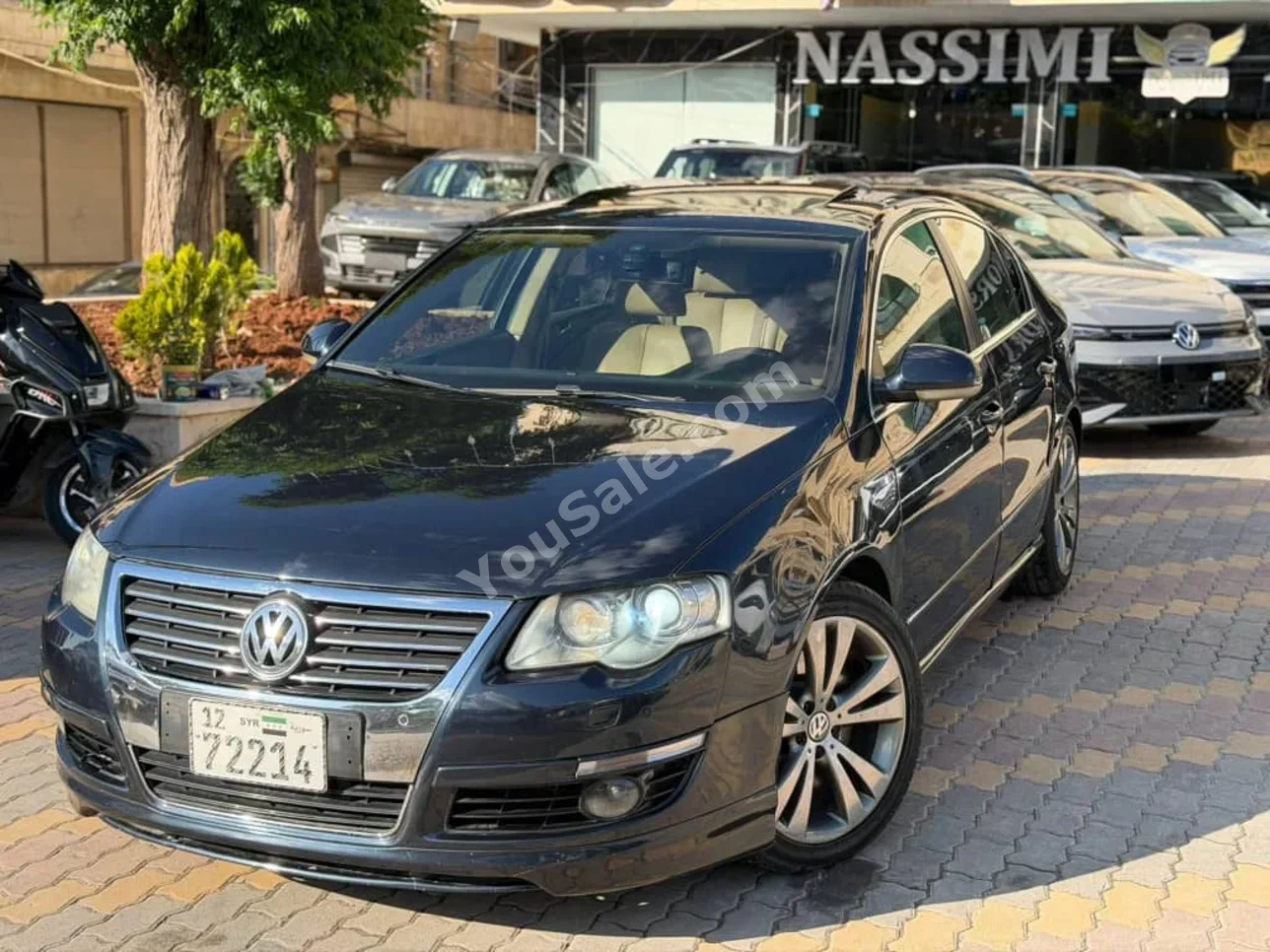 فوكس واغن  باسات  2007  اتوماتيك  120,000 كم  6 سلندر  دفع كلي مستمر  سيدان  أسود  بنزين