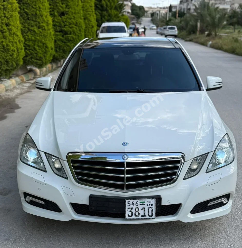 مرسيدس - بنز  اي - كلاس  350  2011  اتوماتيك  110,000 كم  6 سلندر  دفع خلفي  سيدان  أبيض  بنزين