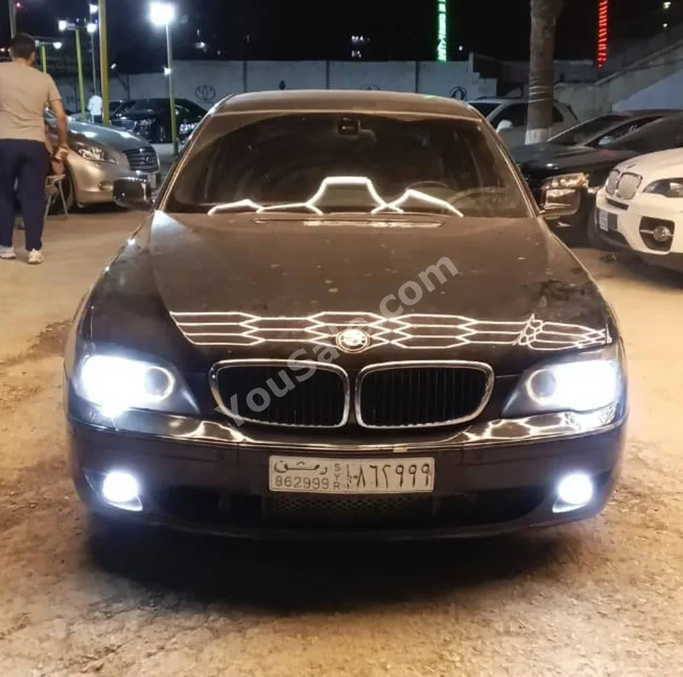 BMW  7-Series  740 Li  2006  Automatic  217,000 km  6 Cylinder  RWD  Sedan  Black  Gasoline
