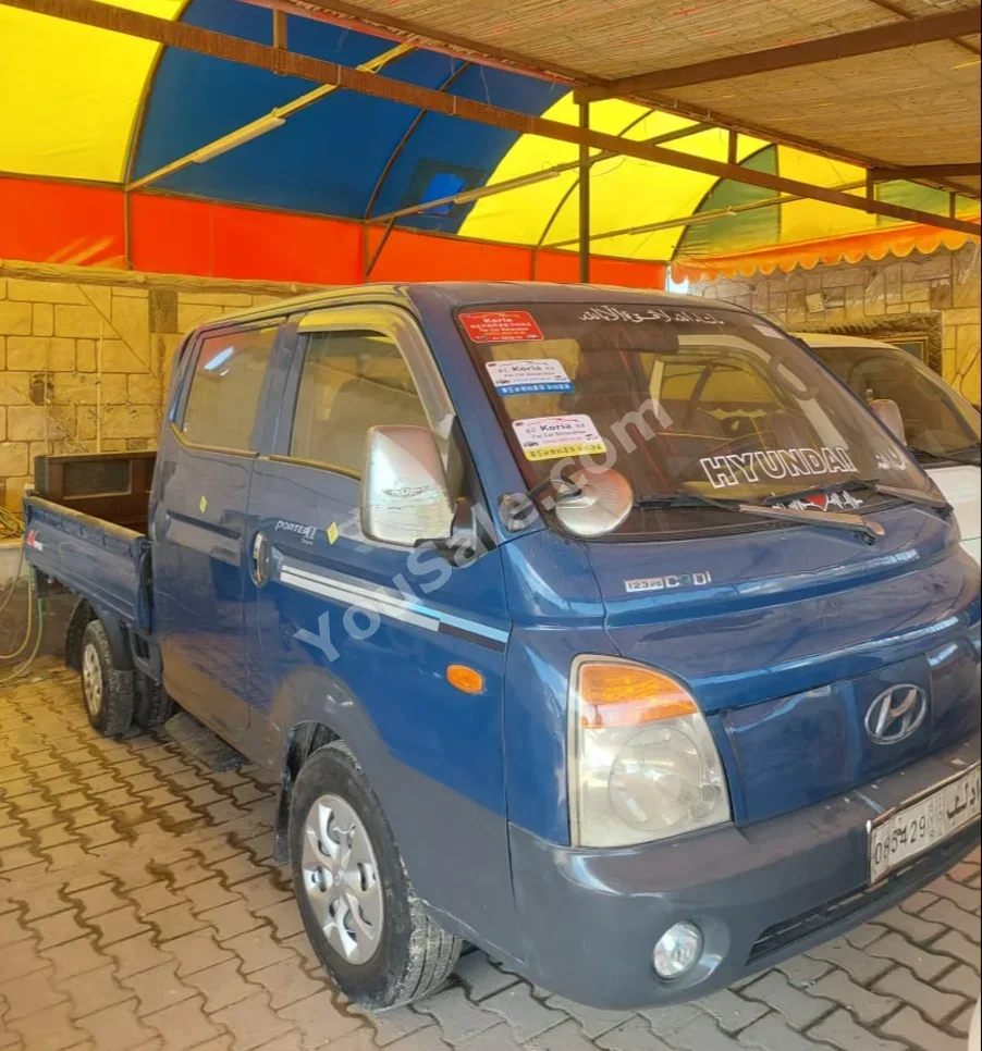 Hyundai  Porter  Porter  2012  Manual  175,000 km  4 Cylinder  RWD  Pick Up  Blue  Diesel