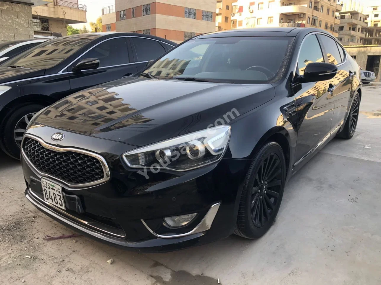 Kia  K7  2013  Automatic  173,000 km  6 Cylinder  FWD  Sedan  Black  Gasoline