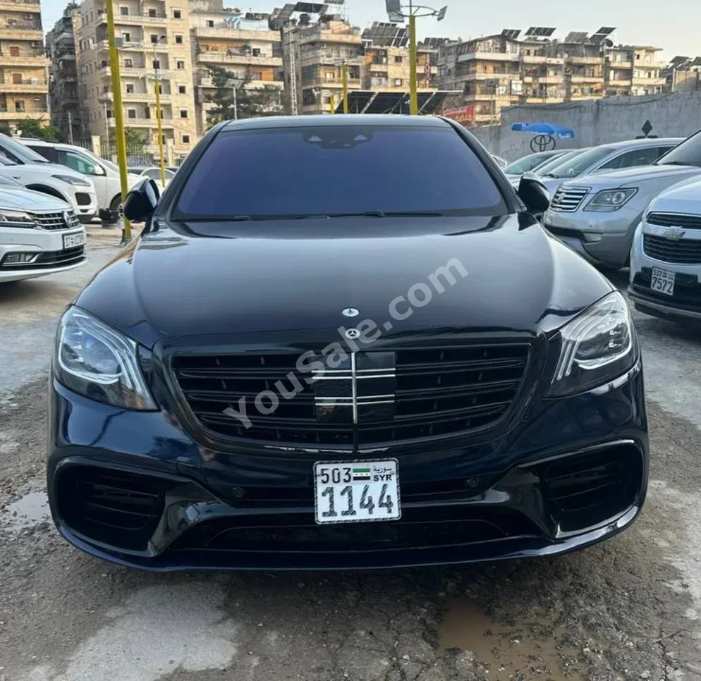 Mercedes-Benz  S-Class  500  2018  Automatic  90,000 km  6 Cylinder  RWD  Sedan  Black  Gasoline