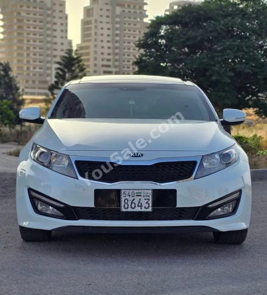 Kia Optima 2015 Automatic 150,000 km 4 Cylinder FWD Sedan White Gasoline