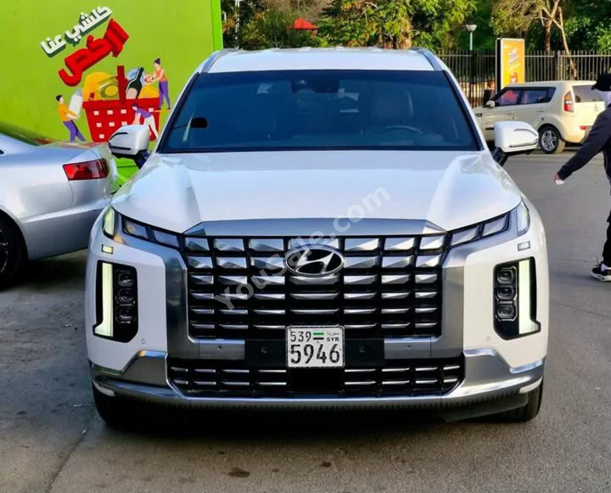 Hyundai  Palisade  2023  Automatic  130,000 km  6 Cylinder  AWD  SUV  White  Gasoline