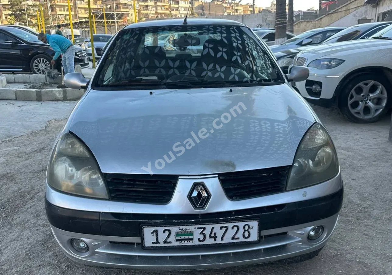 Renault Clio 2006 Automatic 232,000 km 4 Cylinder FWD Sedan Silver Gasoline