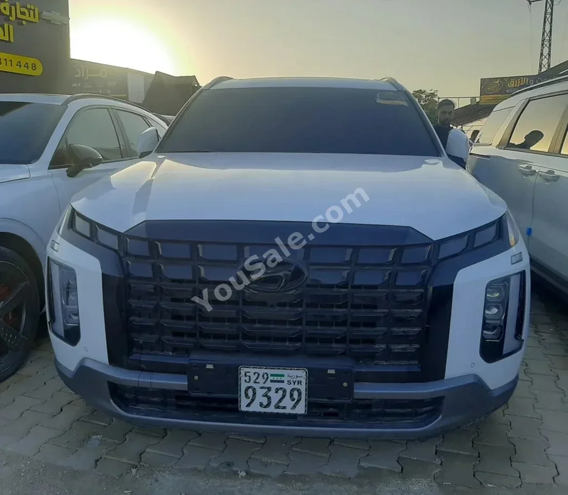 Hyundai Palisade 2023 Automatic 69,000 km 4 Cylinder 4WD SUV White Gasoline