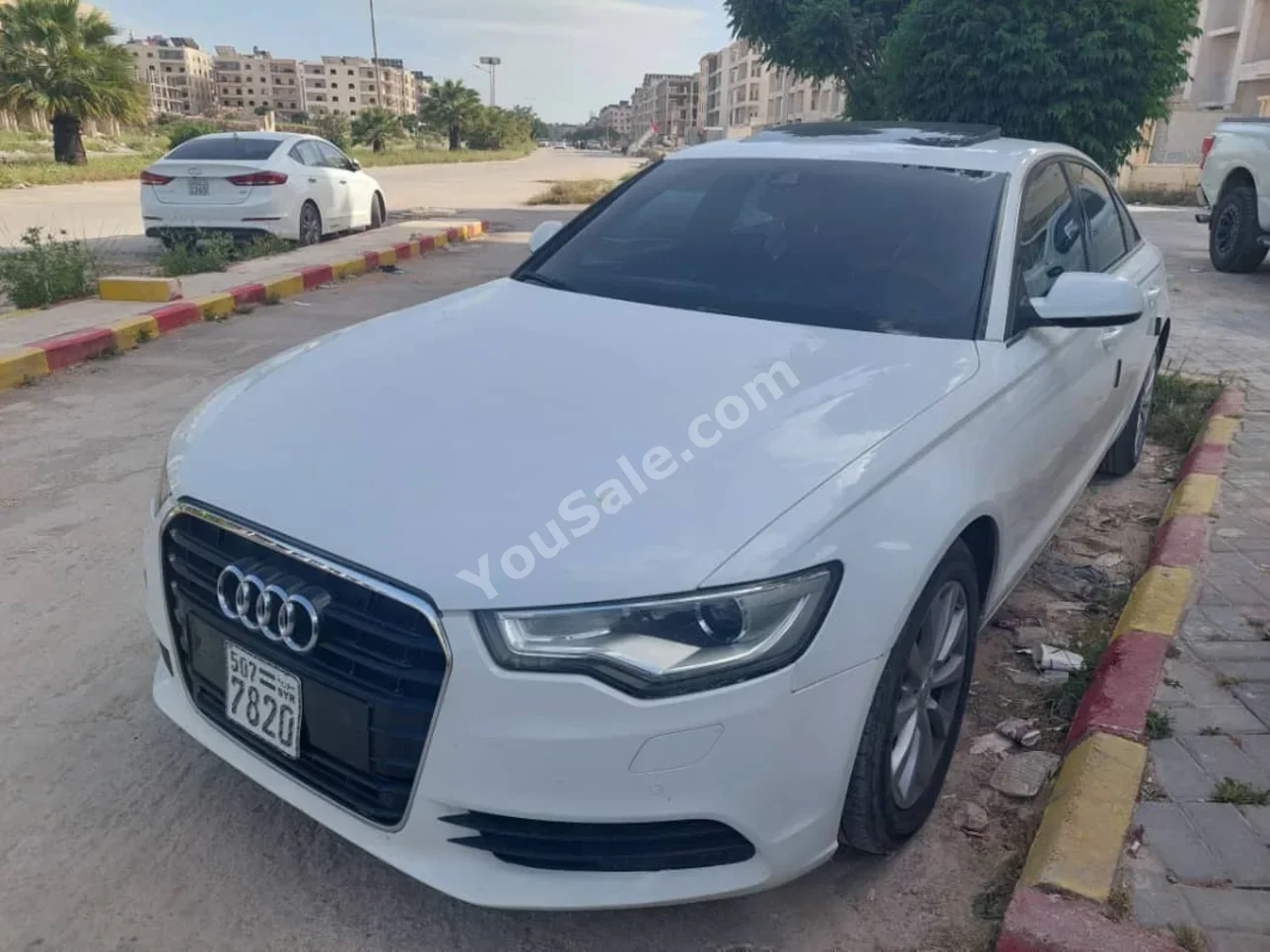 Audi A6 2012 Automatic 254,000 km 4 Cylinder RWD Sedan White Gasoline