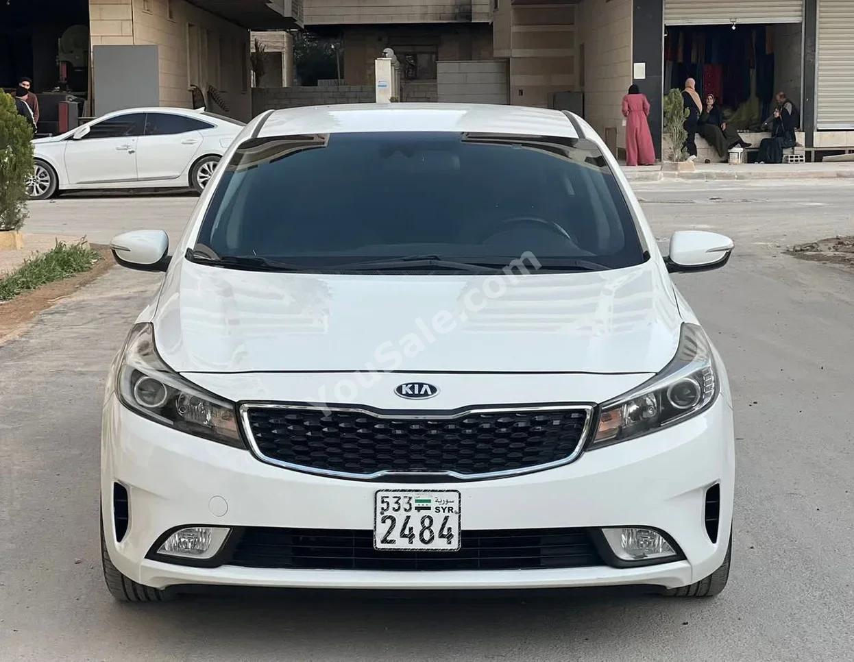 Kia Forte 2018 Automatic 160,000 km 4 Cylinder FWD Sedan White Gasoline