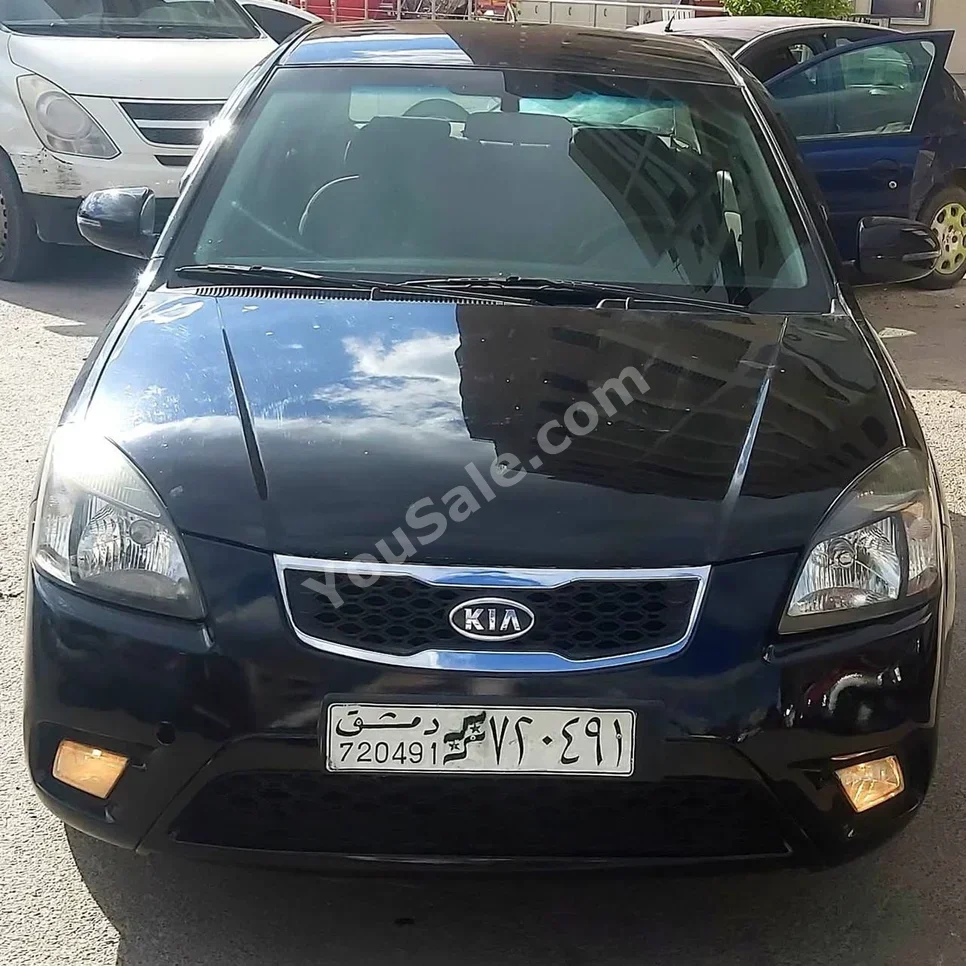 Kia Rio 2011 Automatic 144,000 km 4 Cylinder FWD Sedan Black Gasoline