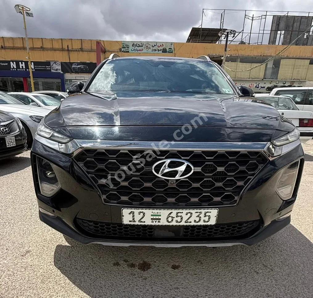 Hyundai Santa Fe 2020 Automatic 146,000 km 4 Cylinder FWD SUV Black Gasoline