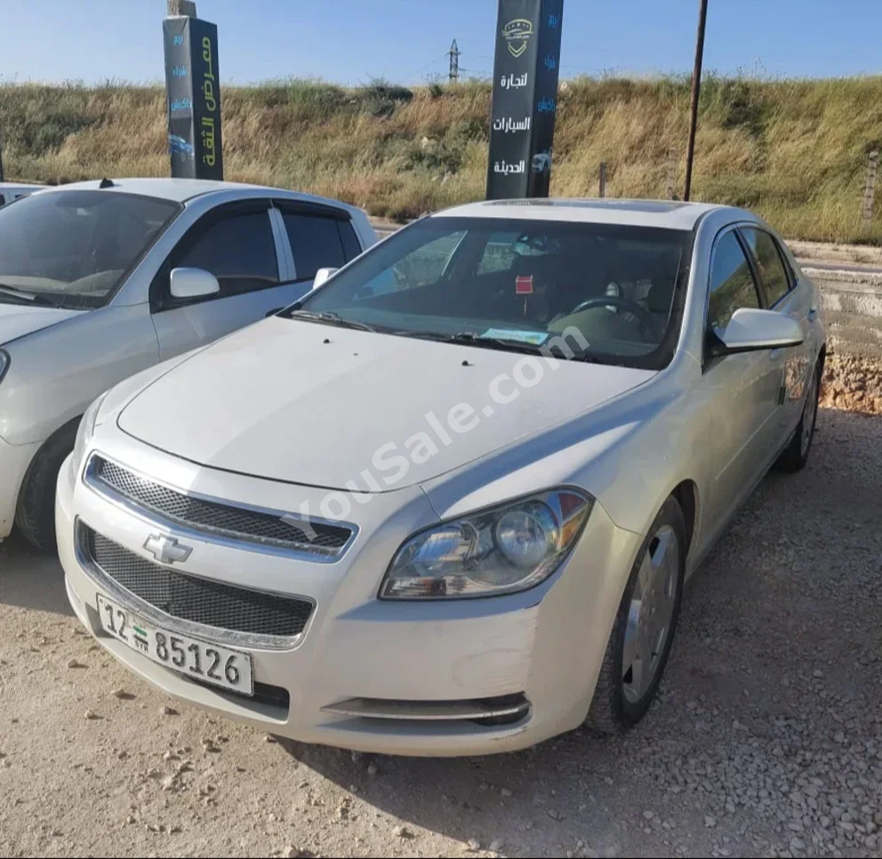 Chevrolet Malibu LT 2010 Automatic 128,000 km 4 Cylinder FWD Sedan White Gasoline