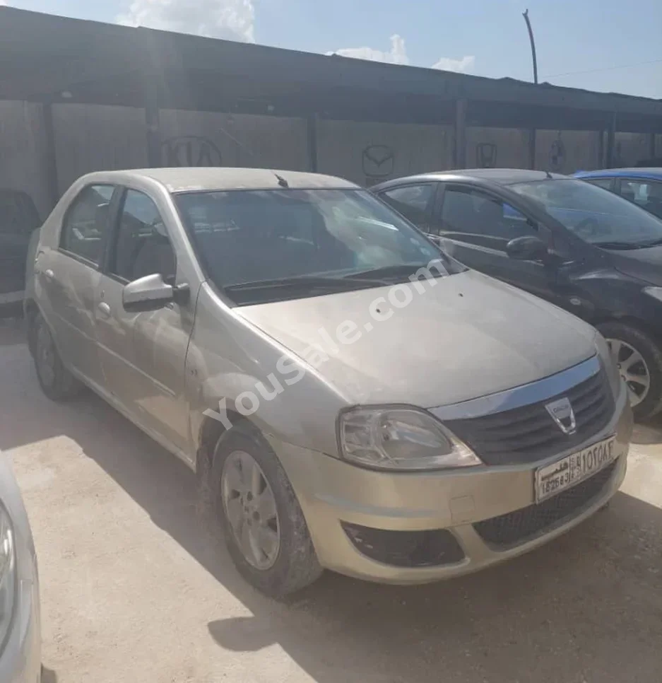Dacia Logan 2008 Manual 125,000 km 4 Cylinder FWD Sedan Light Gold Gasoline