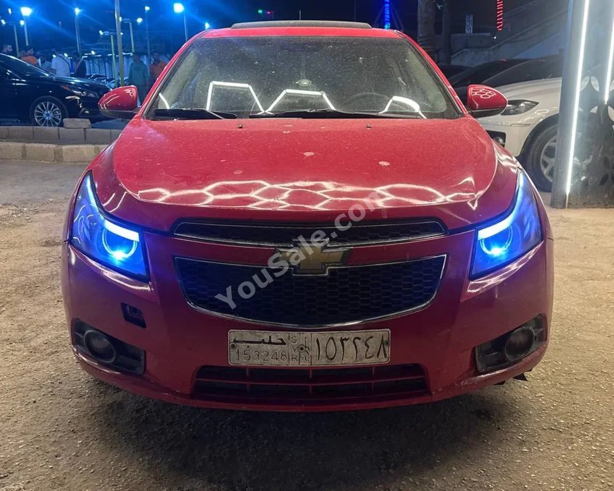 Chevrolet Cruze 2010 Automatic 125,000 km 4 Cylinder FWD Sedan Red Gasoline