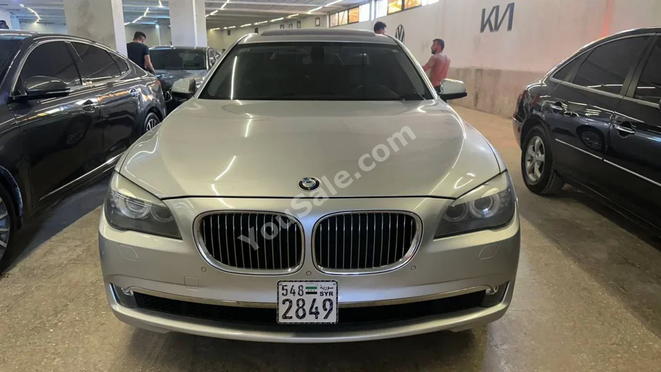BMW 7-Series 750 Li 2010 Automatic 134,000 km 6 Cylinder 4WD Sedan Silver Gasoline