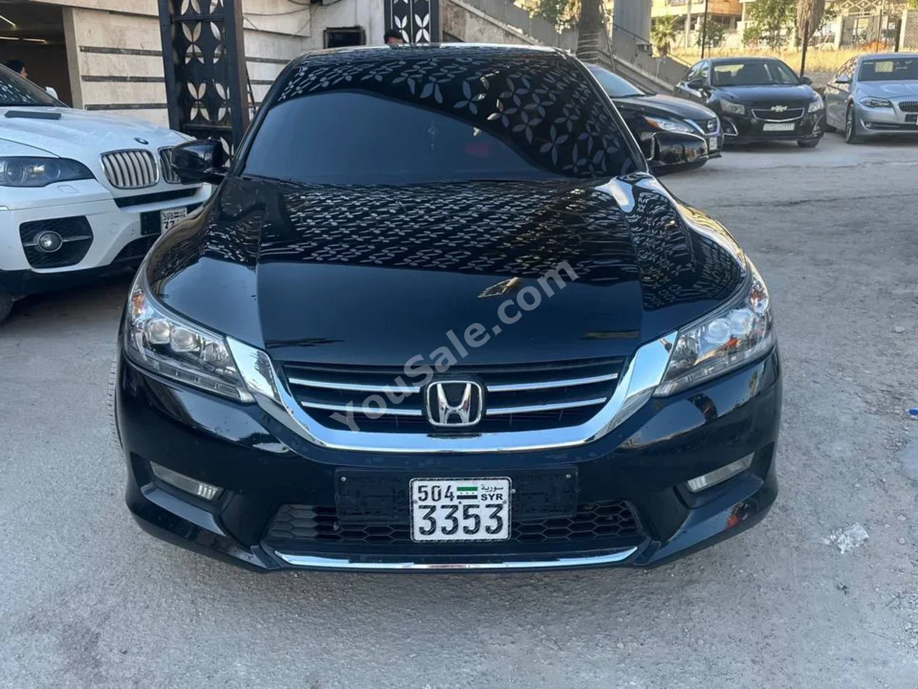 Honda Accord 2013 Automatic 60,000 km 6 Cylinder FWD Sedan Black Gasoline