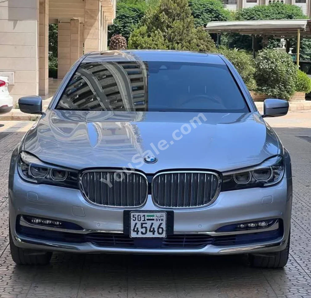 BMW 7-Series 730 Li 2017 Automatic 126,000 km 4 Cylinder RWD Sedan Silver Gasoline