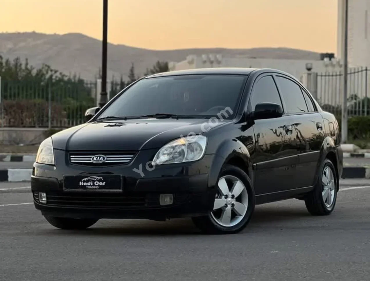 Kia Rio 2009 Automatic 123,000 km 4 Cylinder FWD Sedan Black Gasoline