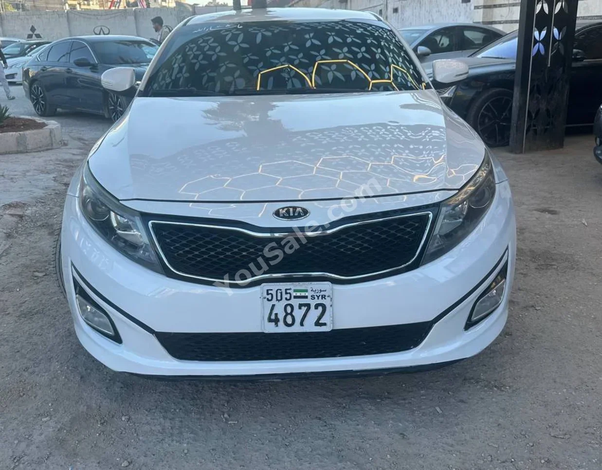Kia Optima 2015 Automatic 104,000 km 4 Cylinder FWD Sedan White Gasoline