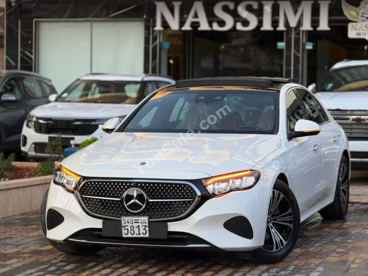 Mercedes-Benz E-Class 200 2025 Automatic 1,500 km 4 Cylinder 4WD Sedan White Gasoline