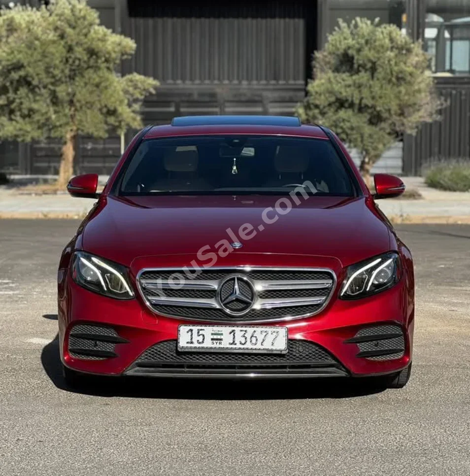 Mercedes-Benz  E-Class  300  2017  Automatic  138,000 km  4 Cylinder  4WD  Sedan  Red  Gasoline