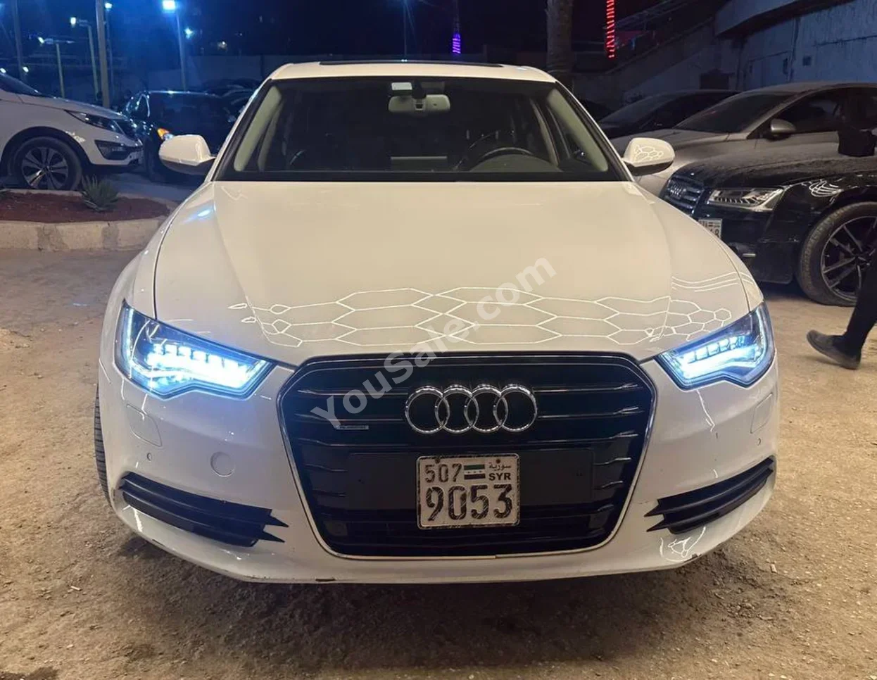 Audi  A6  3.0  2013  Automatic  145,000 km  6 Cylinder  RWD  Sedan  White  Gasoline