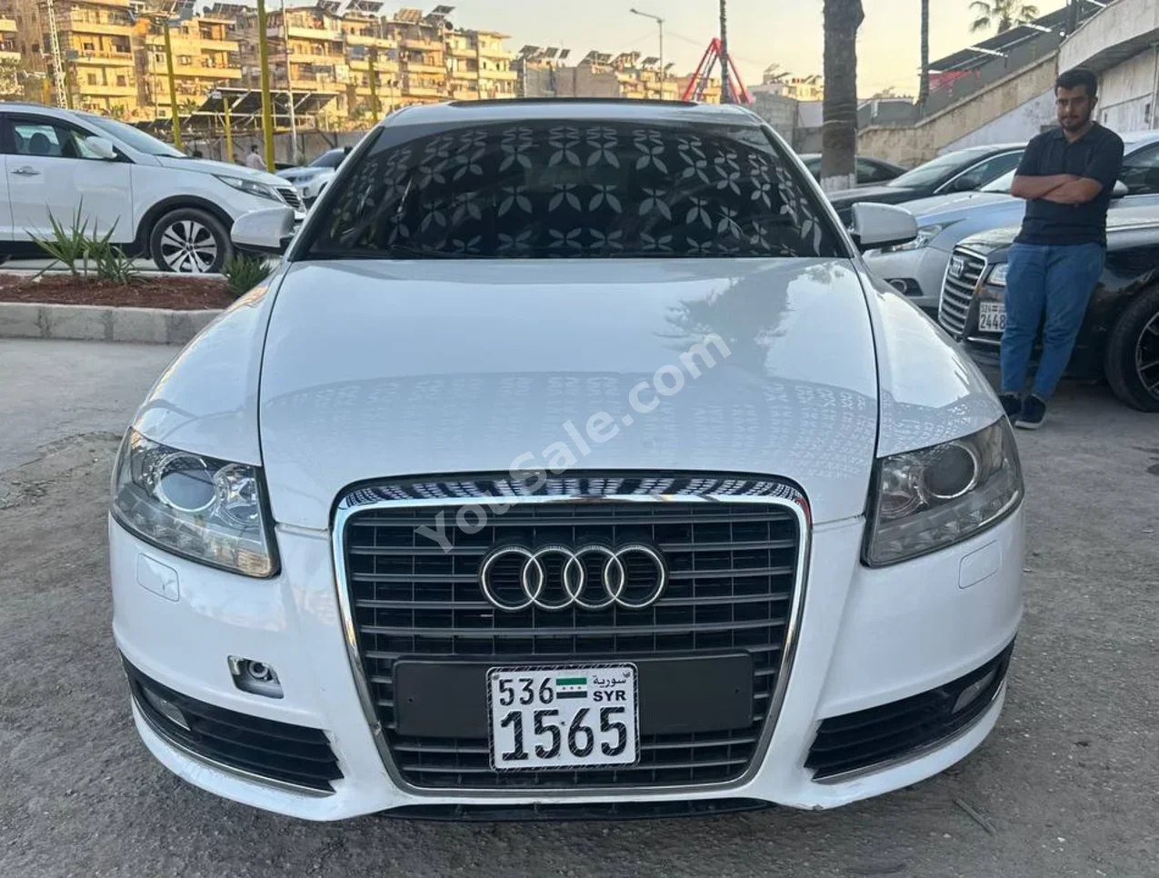 Audi A6 2007 Automatic 245,000 km 6 Cylinder RWD Sedan White Gasoline