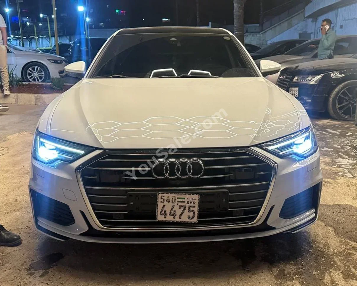 Audi A6 2023 Automatic 46,000 km 6 Cylinder RWD Sedan White Diesel