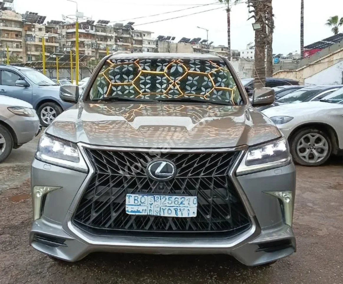 Lexus LX 570 S 2016 Automatic 180,000 km 8 Cylinder 4WD SUV Light Gold Gasoline