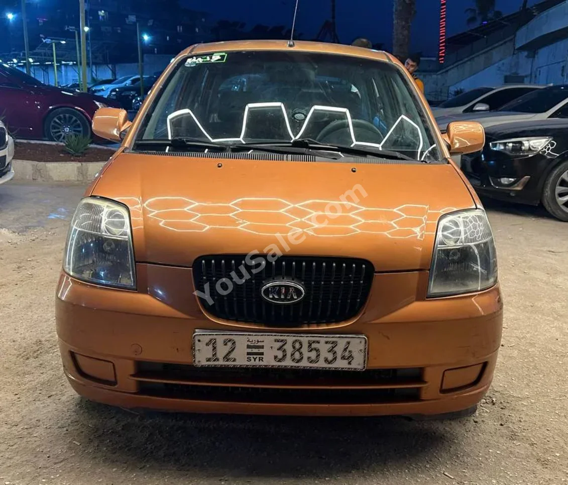 Kia  Picanto  2006  Automatic  228,000 km  4 Cylinder  FWD  Hatchback  Orange  Gasoline