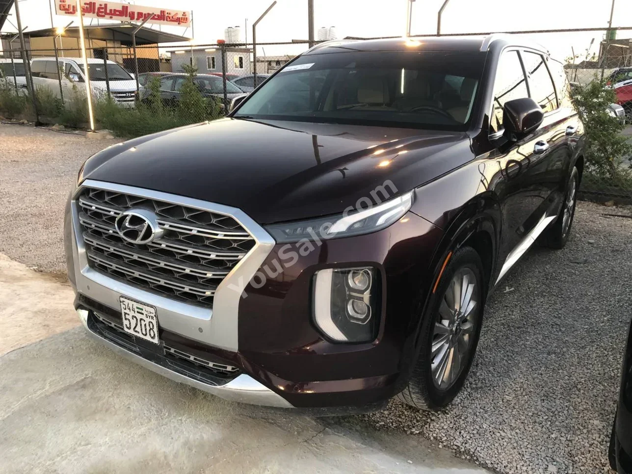 Hyundai Palisade 2020 Automatic 143,000 km 6 Cylinder AWD SUV Violet Gasoline