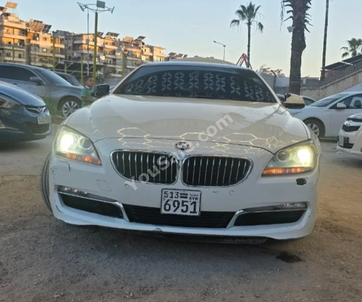 BMW 6-Series 640i 2014 Automatic 207,000 km 6 Cylinder 4WD Sedan White Diesel